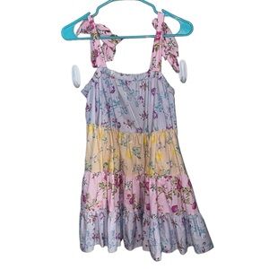 LoveShackFancy x Target floral tie up dress size small